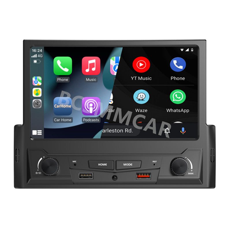 7in Single DIN Car MP5 Player Stereo Radio Bluetooth Touch Screen In-Dash Unit