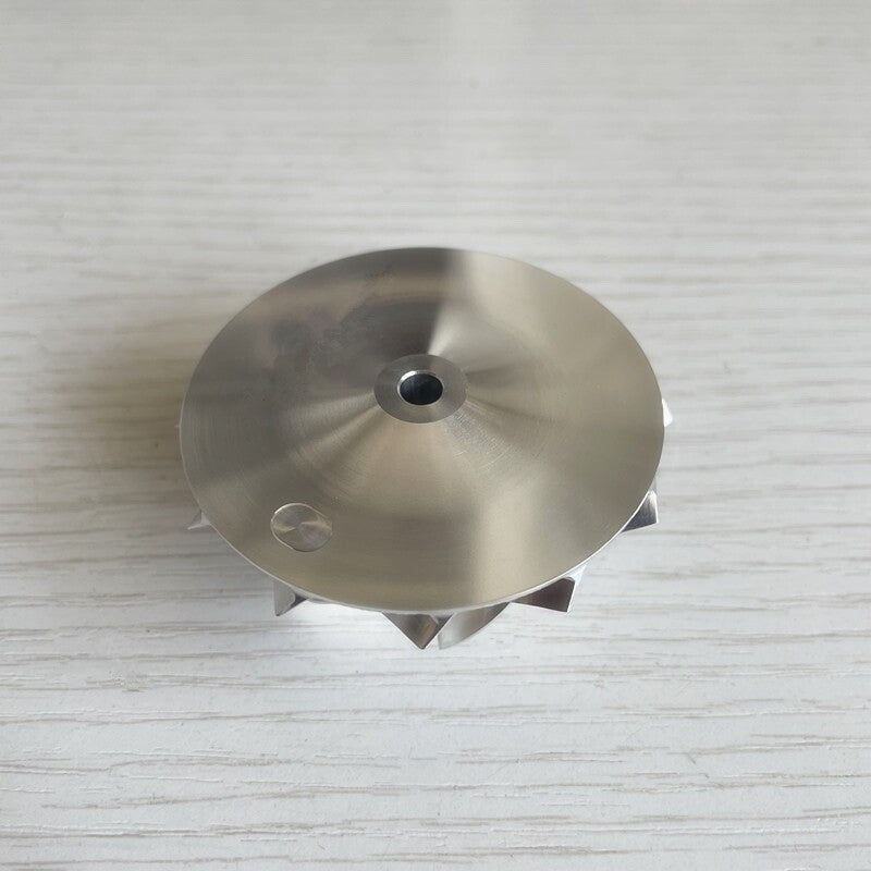 TD04 Reverse 42.00/56.00 mm 6+6 Blade Performance Turbine Billet Compressor Wheel