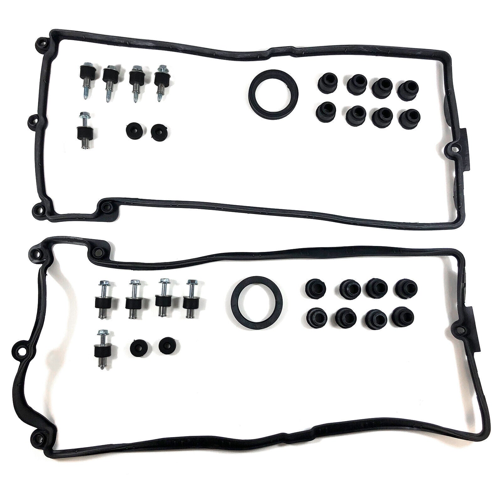 New Left + Right Valve Cover Gasket Set for BMW E60 E63 E64 E70 X5 4.4i N62 4.8i