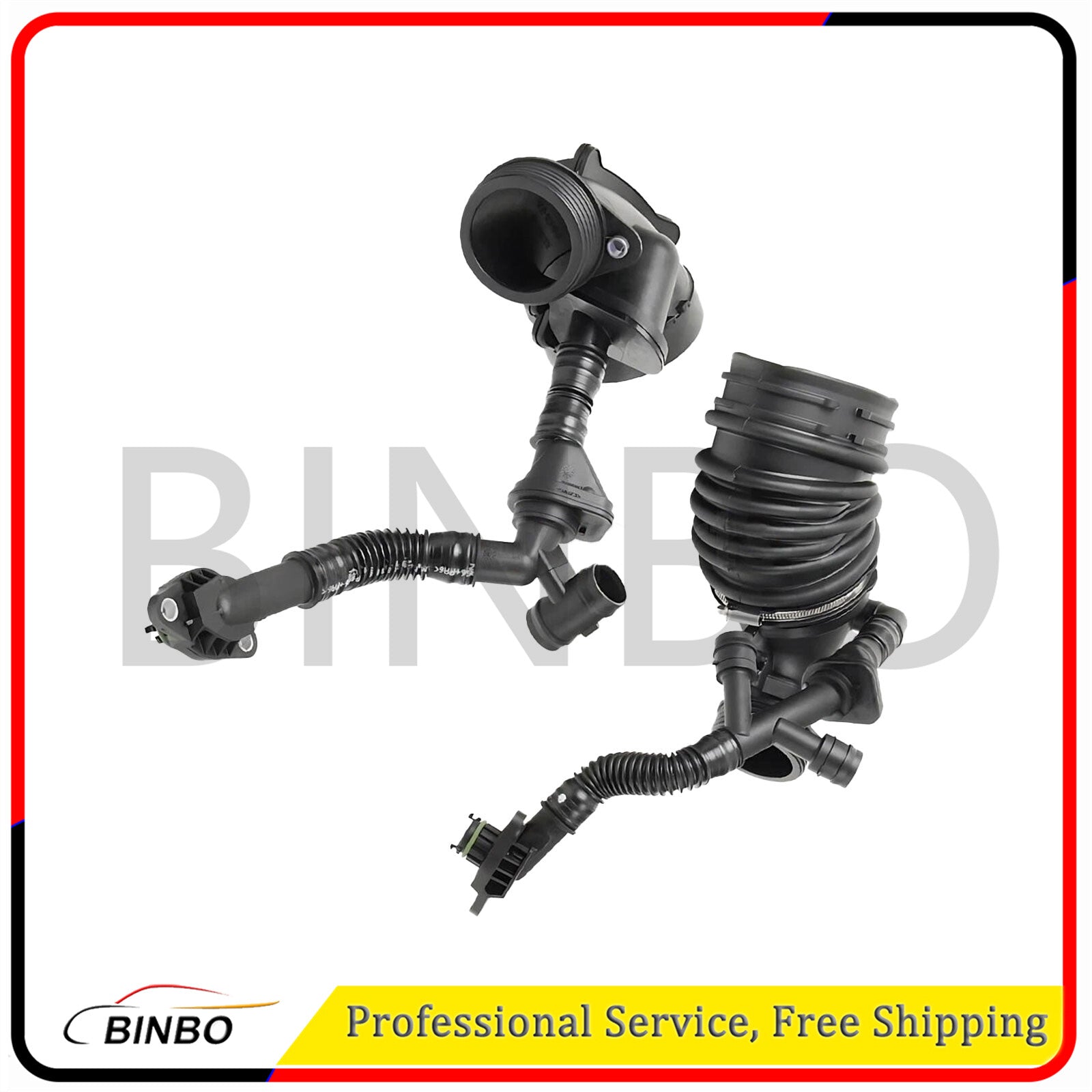 New Engine Air Intake Hose Filtered Air Duct for BMW for X5 E70 X6 E71 S63 2009-2014