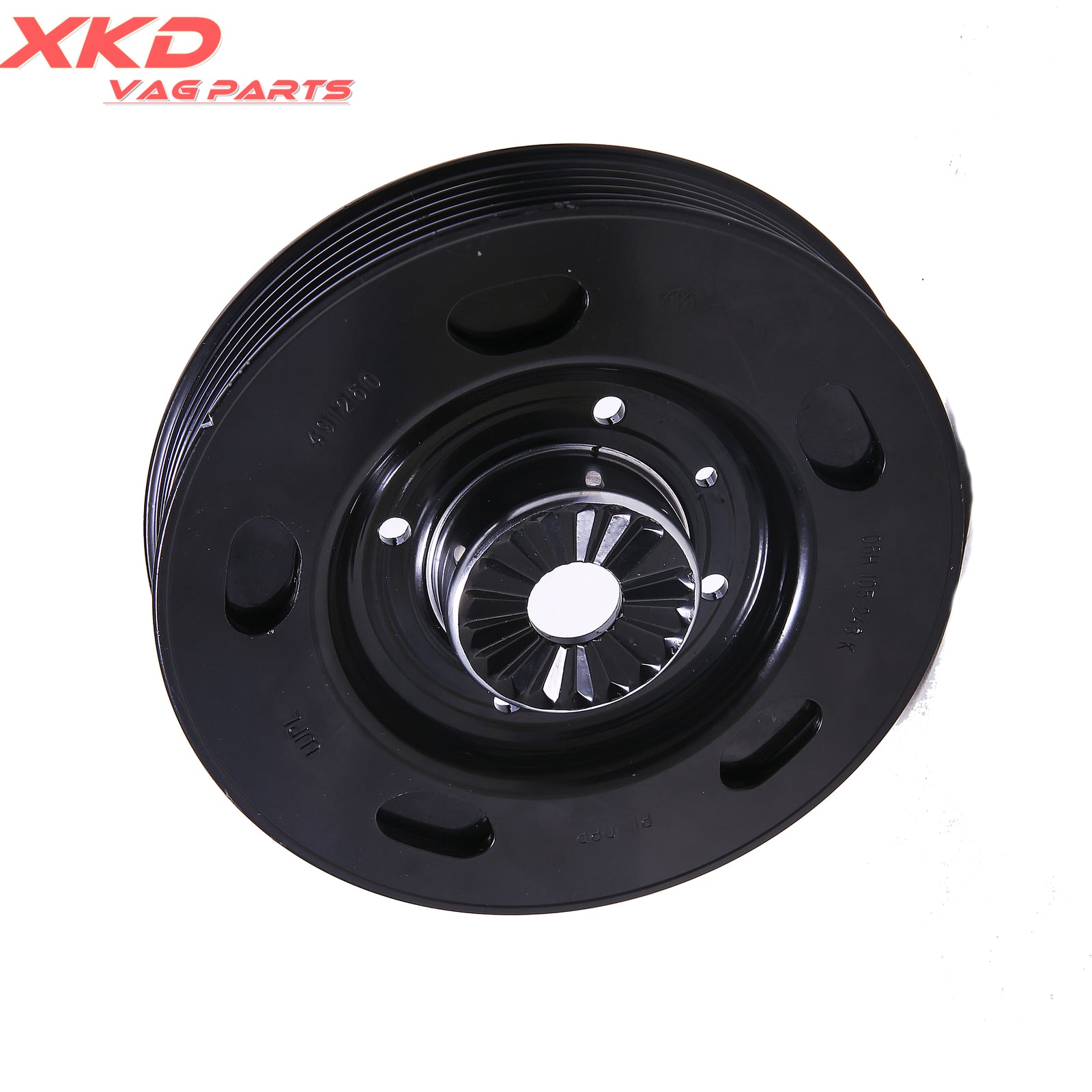 Crankshaft belt drive pulley is used in for Volkswagen for Golf , for Jetta , for Passat , for Audi A3, A4, A5 1.8T, 2.0T, and other vehicles.