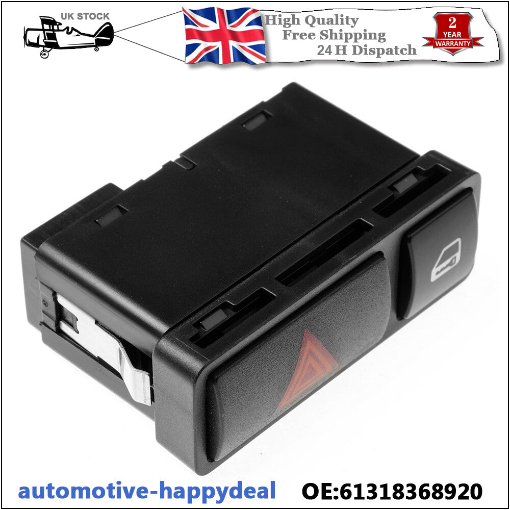 Hazard Warning Light Switch 61318368920 for BMW 3 Series E46 E53 E85 E86 X5 Z4