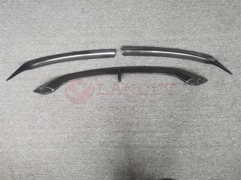 Carbon fiber front bumper lip diffuser for Ferrari F12 EM style (2013-2018)