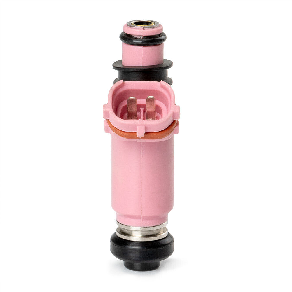 Set of 4 New 565cc Fuel Injectors for Subaru STI WRX Forester 16611-AA370 Pink