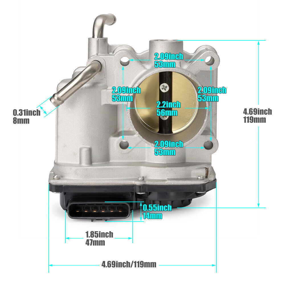 Electronic throttle body kit for Toyota Yaris 2006 - 2019 Petrol L4 1.5L