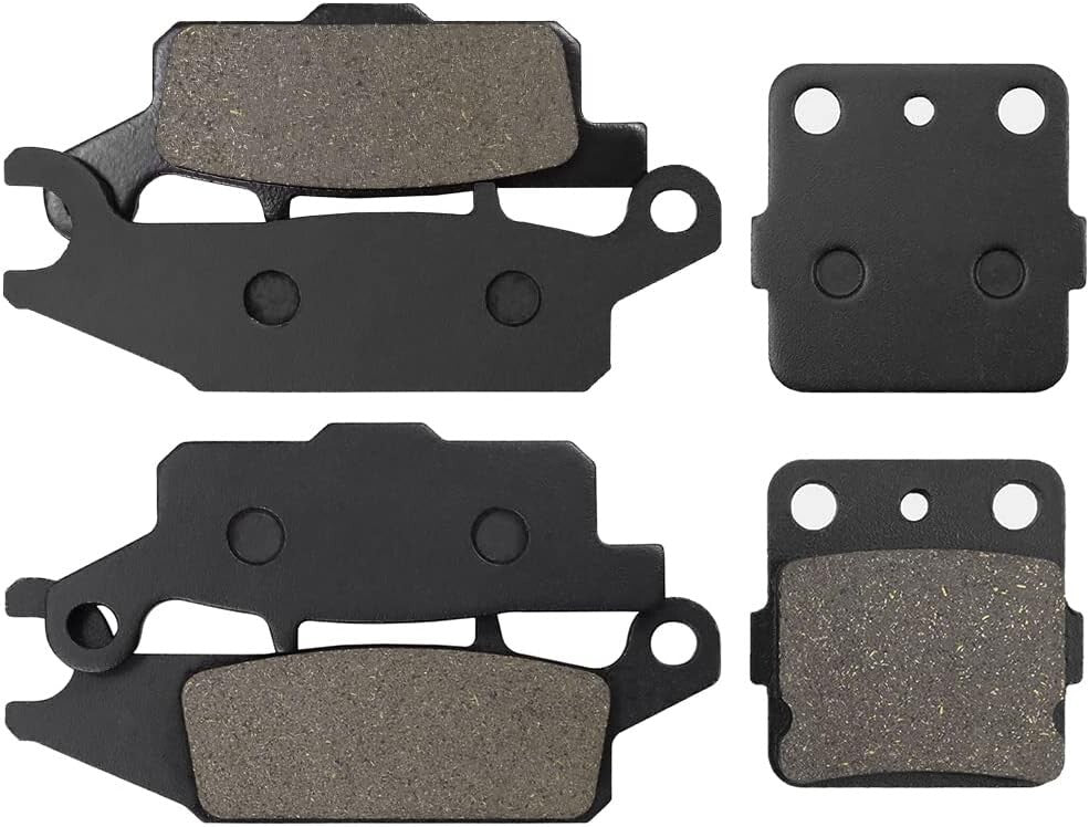 Front and Rear Brake Pads for Yamaha 250 YFM250 YFM250R 2008-2012