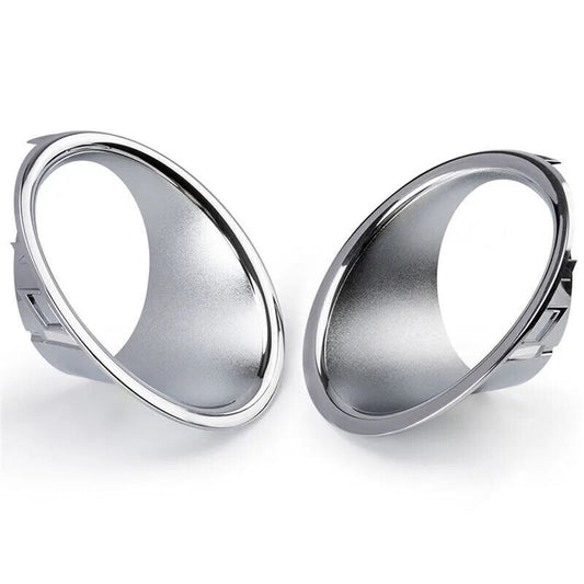 2Pcs Side Front Fog Light Cover Bezel Trim for Mini Cooper R55 R56 R57 2007-2011