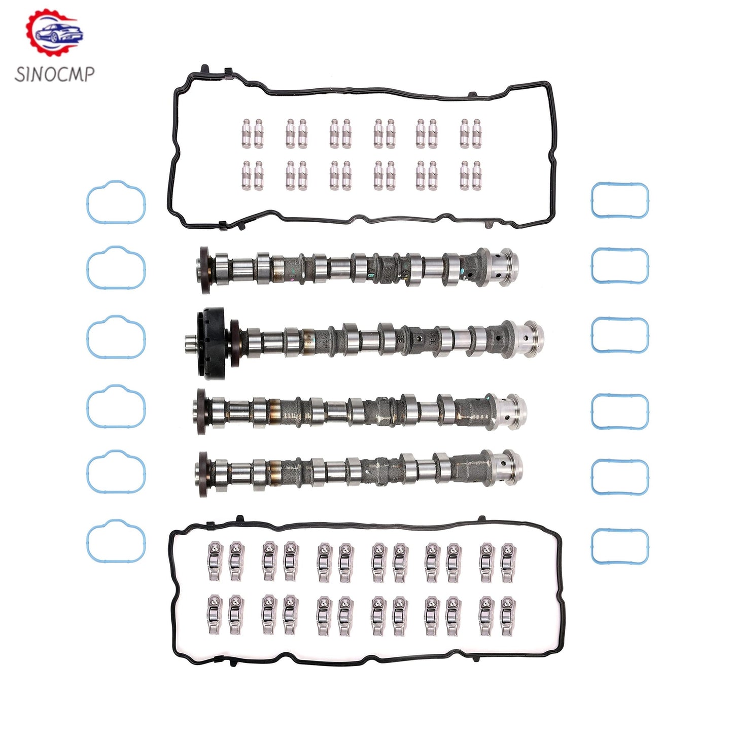 FOR 11-16 for Chrysler for Dodge for Ram V6 3.6L Pentastar 4x Camshafts Rockers Lifters Kit