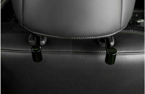 2P for Toyota FJ Cruiser 2007-2017 Black Aluminum Car Rear Row for Seat Hook Up Trim