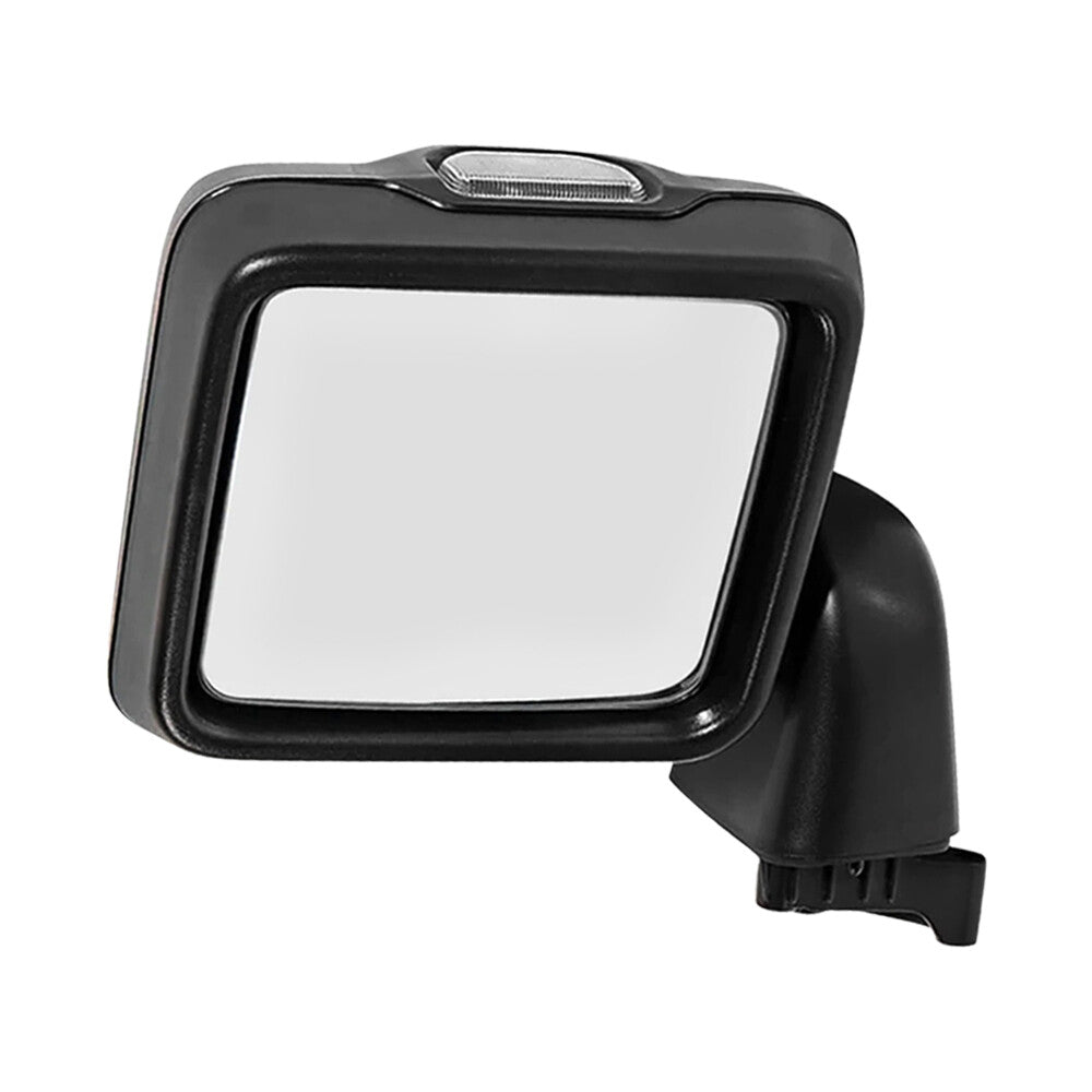 Right Rear View Mirror With Light Fit for Wrangler Gladiator 2018-2023