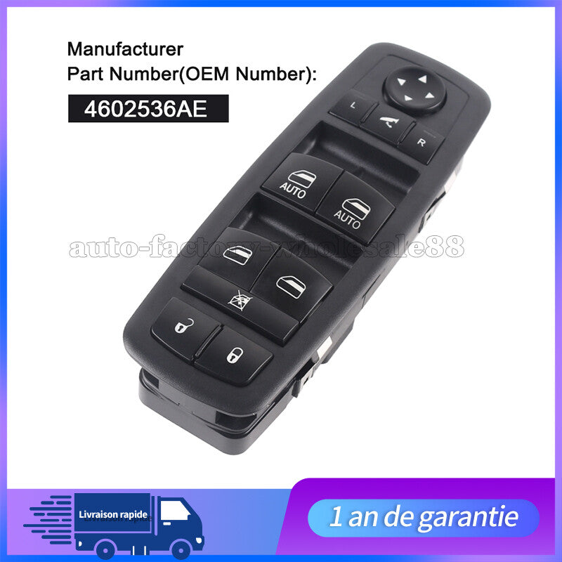 Bouton interrupter de L¨¨ve Vitre Pour for Chrysler Grand Voyager V 4602536AD Neuf
