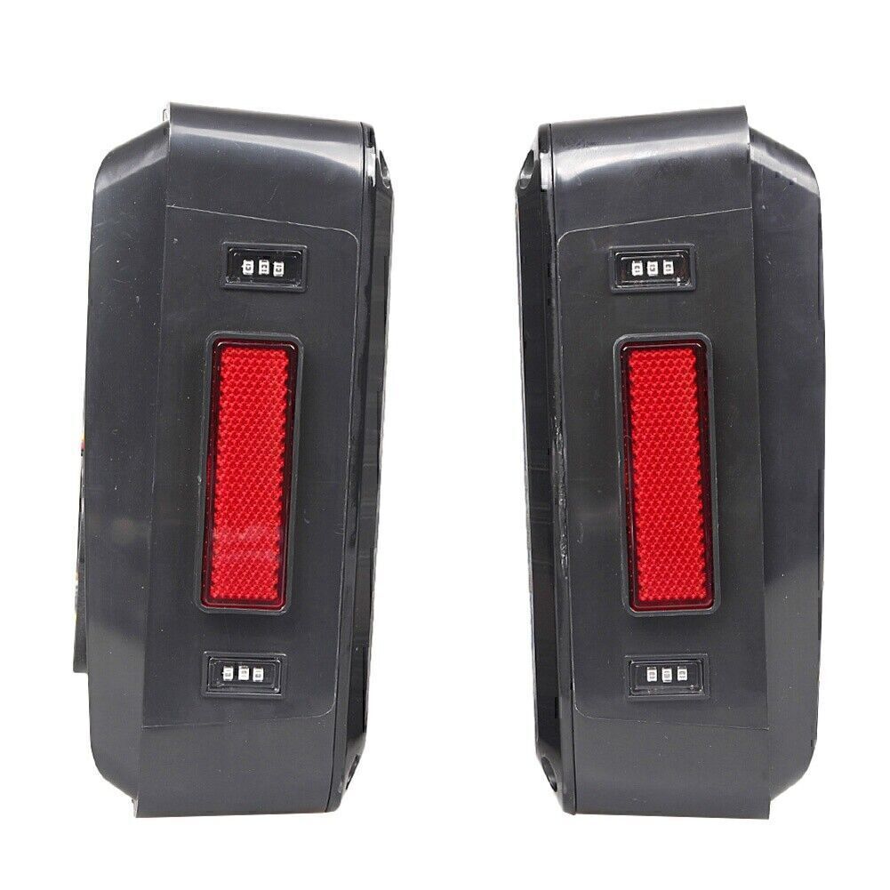 2x LED Rear Tail Light Brake Turn Signal Reverse for Jeep for Wrangler JK 2007-2017