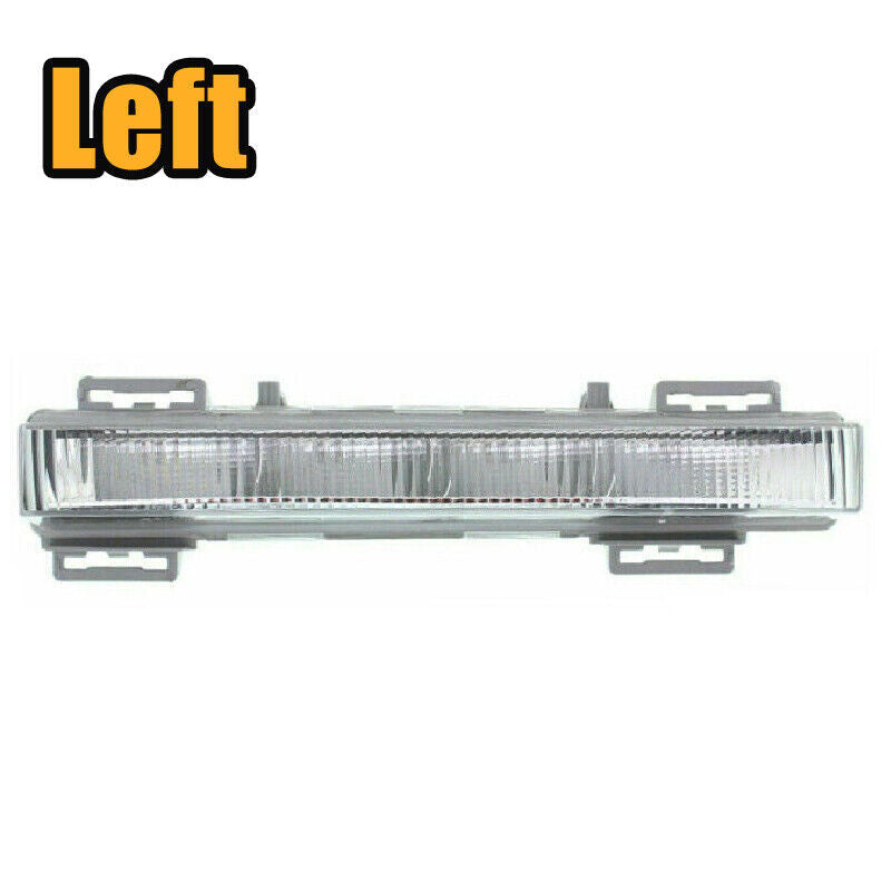 Left for Mercedes-Benz W166 2012-15 Front LED Daytime Running Light DRL Fog Lamp