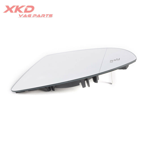 Front left LHD BSD heated wing mirror glass suitable for Volkswagen for Golf 5G0857521M