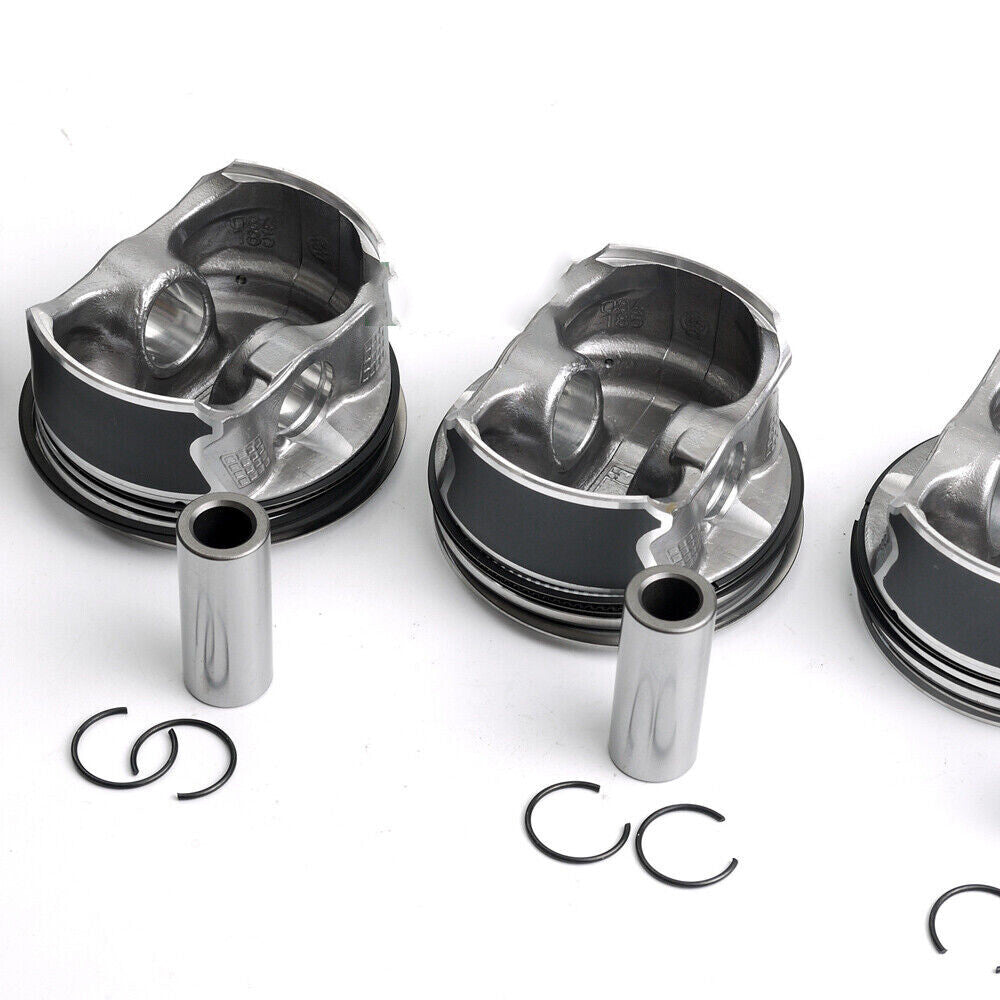 4x Pistons Rings ¦µ84mm for BMW E60 E83 E81 E90 118i 120i X1 X3 Z4 N46B20B 2.0 L4