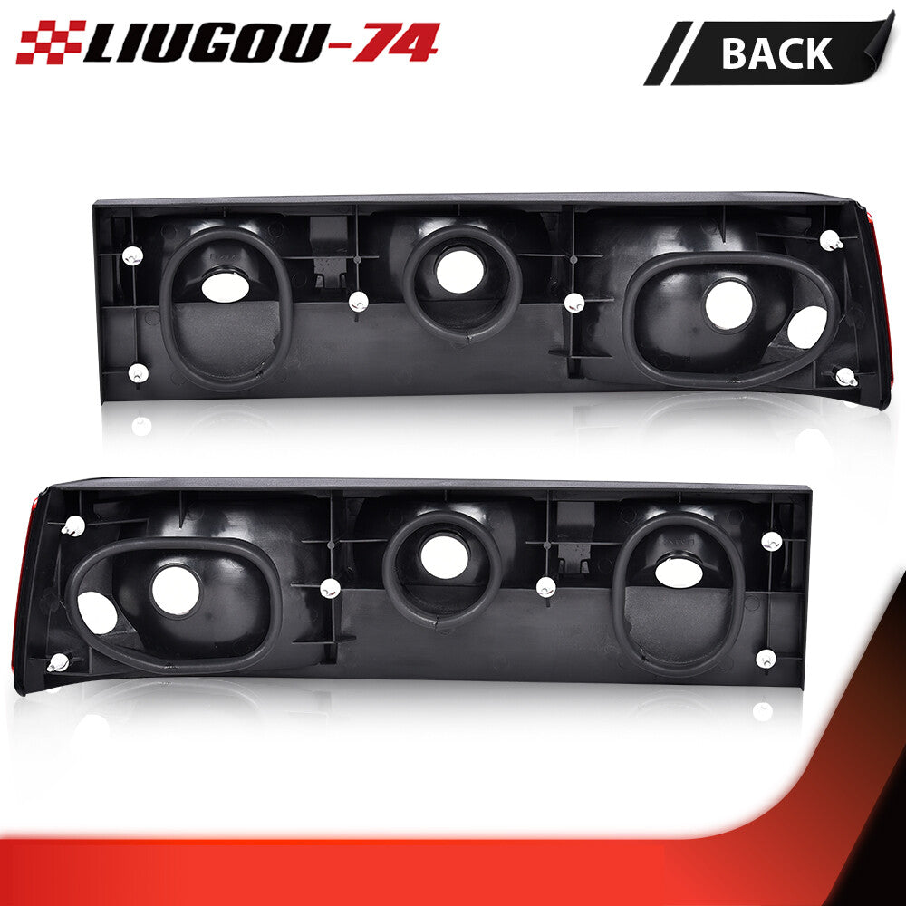 Paired taillights, rear brake lights, left and right, suitable for 87-93 for Mustang LX