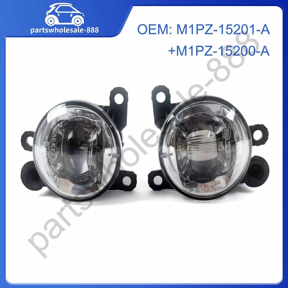 A pair of front bumper LED fog lights and driving lights are available for the 2021-2022 for Ford for Mustang Sport.