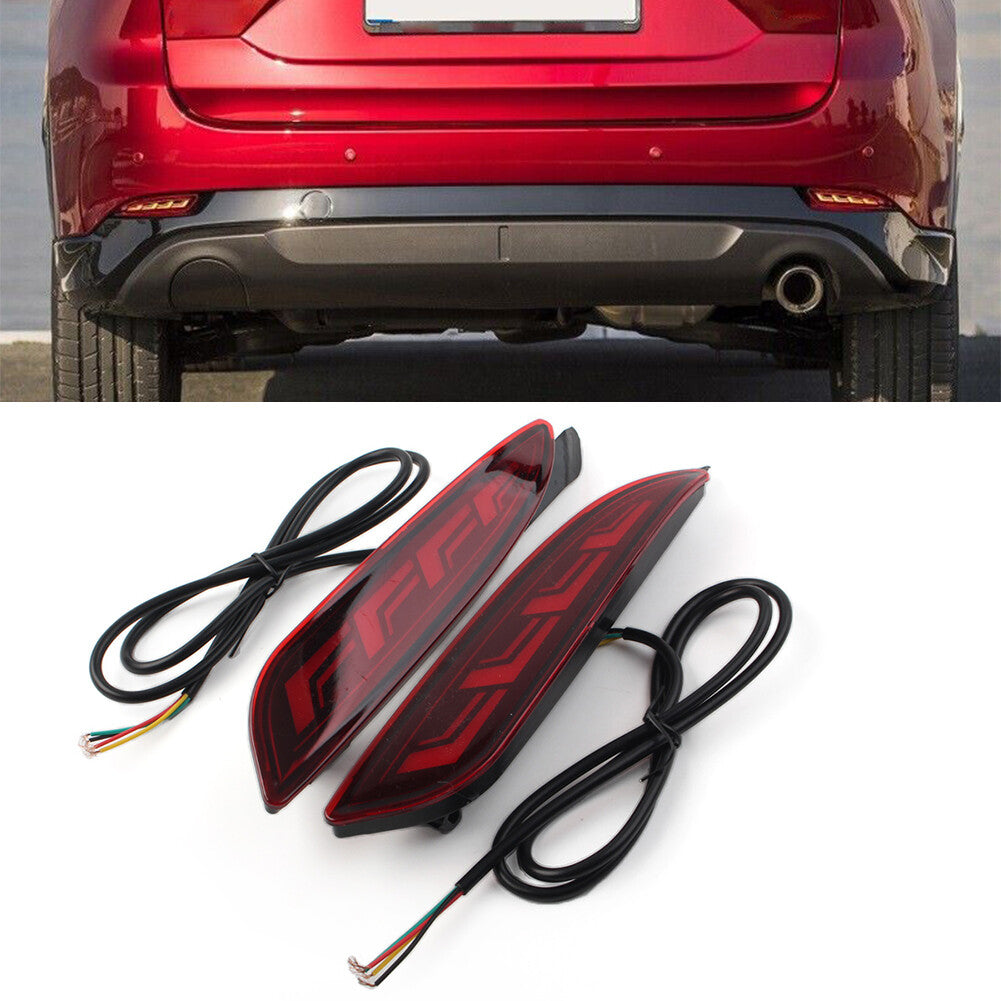 Rear Bumper Brake Light Dynamic Lamp Fit for Mazda 6 Atenza for Mazda 3 Hatchback 19-20