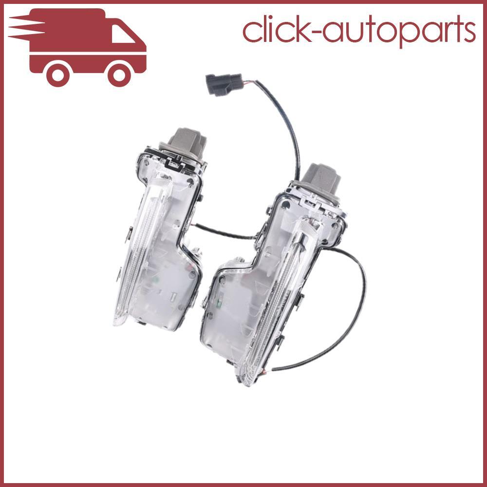 1 Pair Front Bumper Light Lamp Clear Lens for Volvo S60 2014 2015 2016 2017 2018