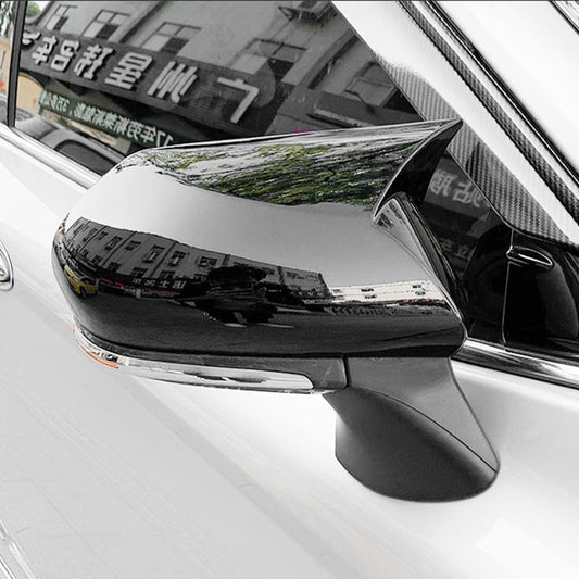 Car Ox Horn Side Rearview Mirror Cover Mirror Protector for Toyota for Camry 18-23