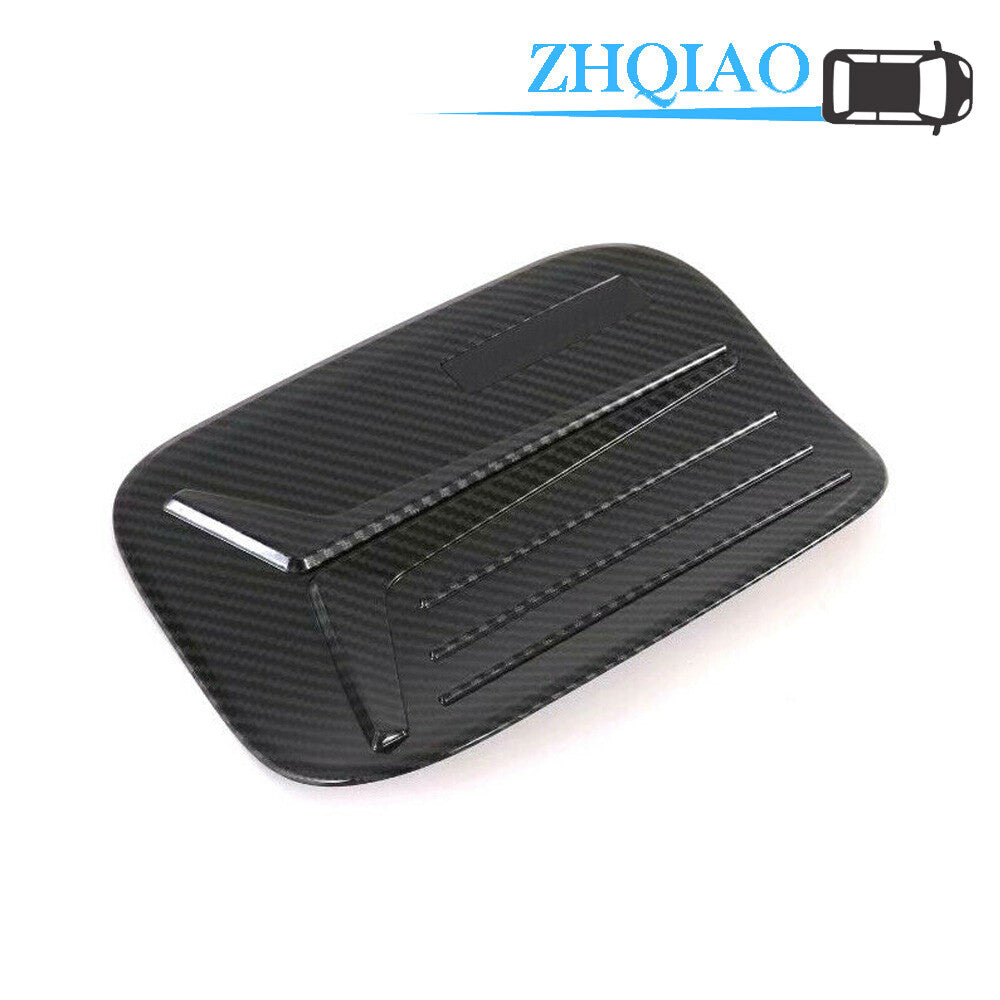 Carbon Fiber Look Oil Fuel Tank Cap Cover Fit for Toyota Prius 2016-2020