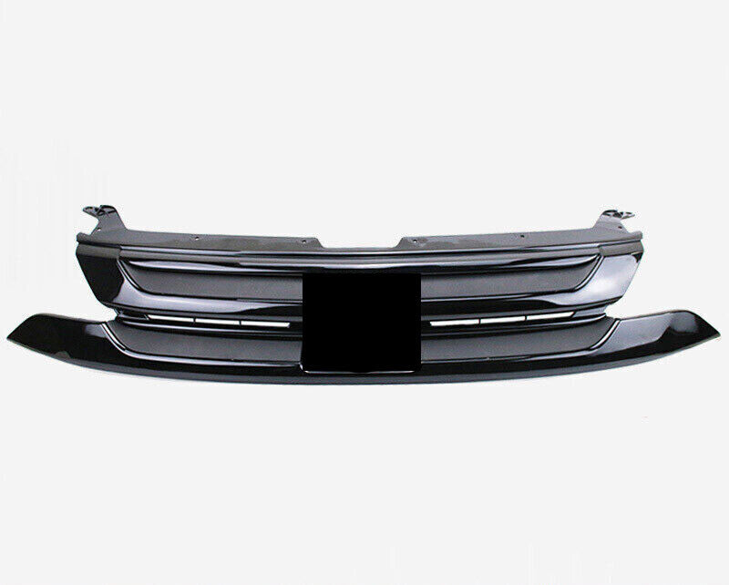 for Mitsubishi Outlander 2016-2020 Black ABS Front Bumper Upper Center Grille 1x