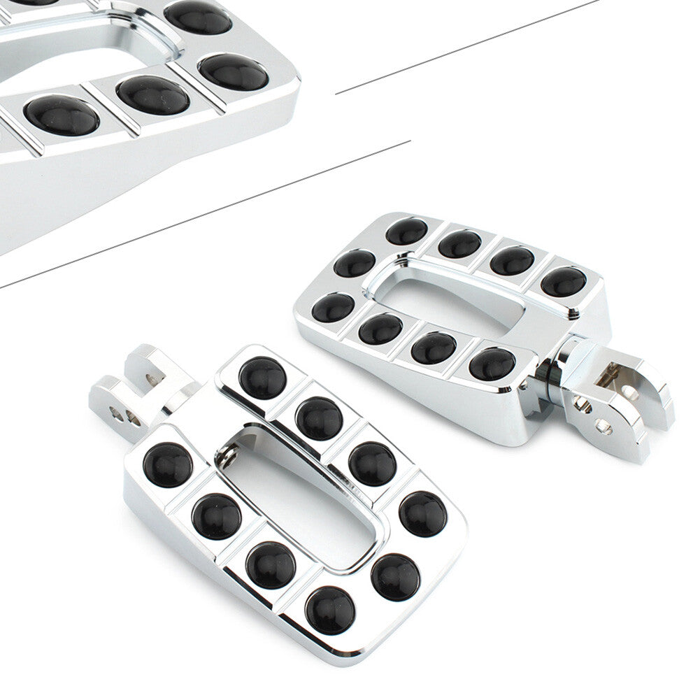 Fit for Ducati Scrambler 800 400 1100 Chrome Motorcycle Foot Peg Footrest Non-slip