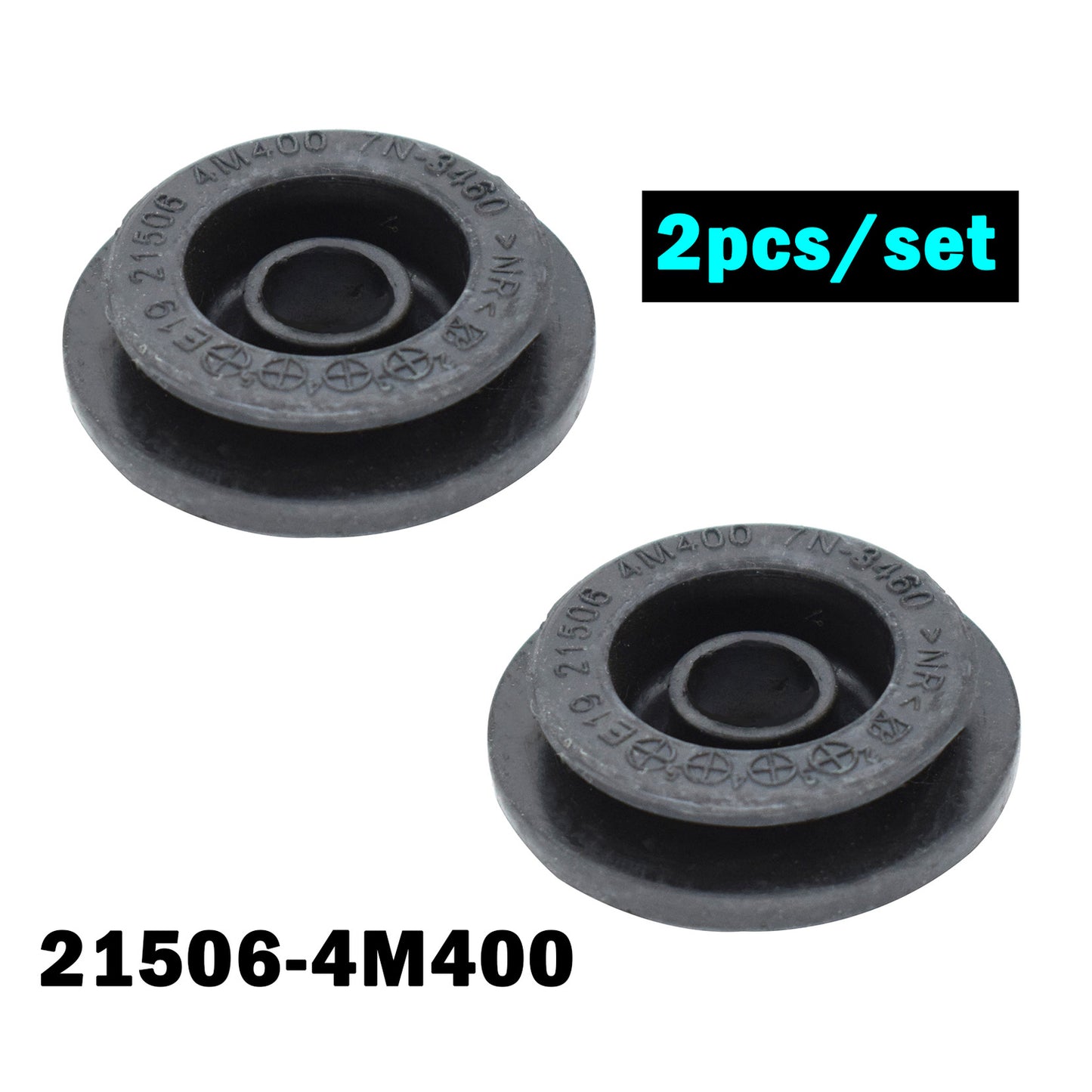 2pc for Nissan CUBE JUKE Micra Tiida NOTE Sunny Teana Radiator Mount RUBBER BUSH