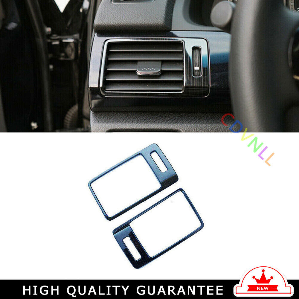LR AC Air Outlet Vent Cover Trim for Honda Accord 9TH 14-2017 Black Titanium 2X