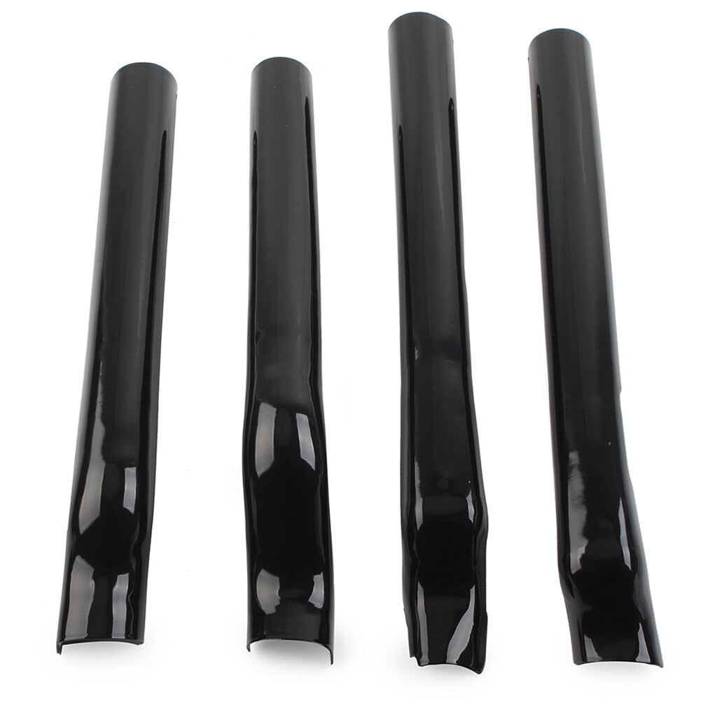 Hintere Schwingenrohrabdeckungen f¨¹r for Harley Heritage Softail Classic Schwarz