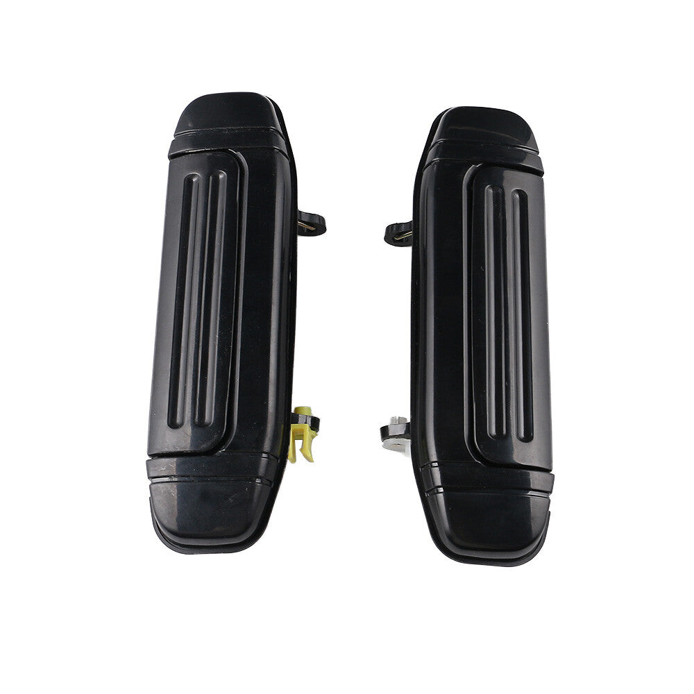 2pcs for Mitsubishi Montero for Pajero V46 V31 Outside Front L+R Door Handle Black