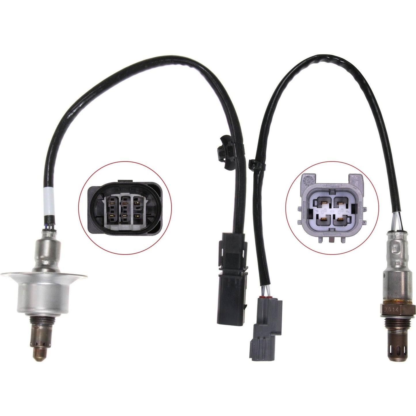 New 2X Oxygen O2 Sensor Upstream+Downstream For 2015-2019 for Hyundai Sonata 2.4L L4