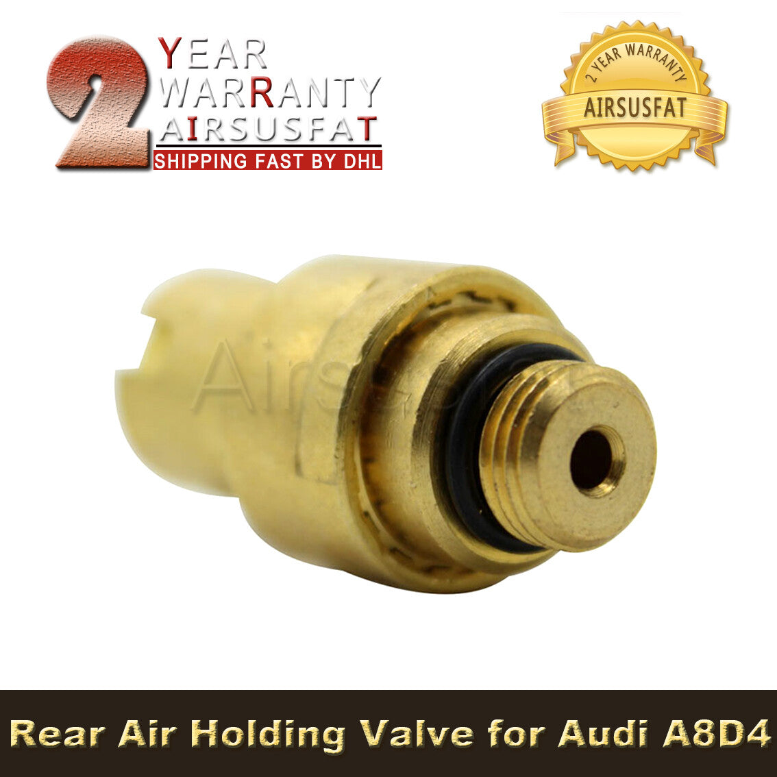 Rear Air Suspension Shocks Pressure Valve for Audi for A8 S8 D4 Struts 4H6616002F