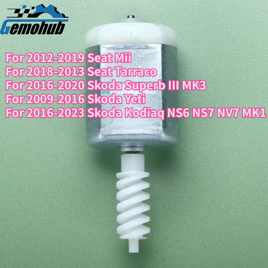Central Door Lock Actuator Motor for Seat Mii Tarraco for Skoda Superb Yeti Kodiaq