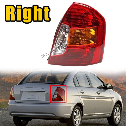 Right for Hyundai Accent 2006-2011 Rear Tail Light Brake Reverse Light Assembly