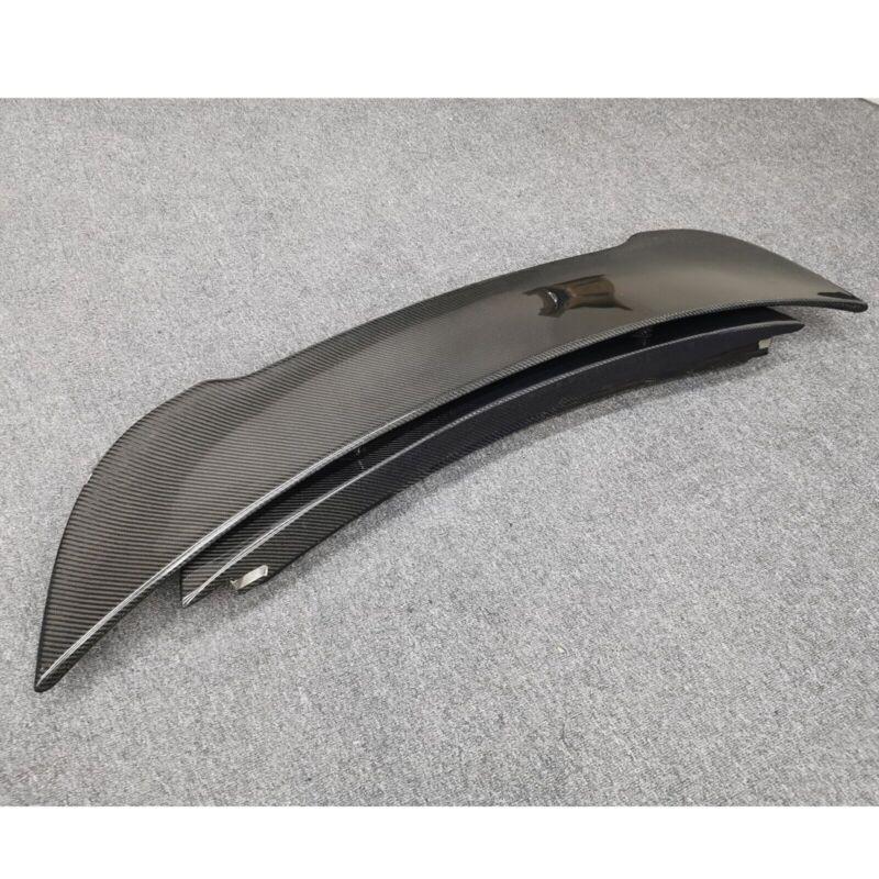 Carbon fiber is used in the 2010-2016 for Porsche for Panamera 970.1 rear trunk roof boiler wing.