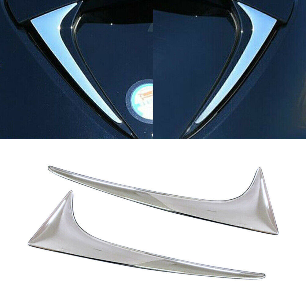Fit for Toyota for Corolla Hatchback 2019-20 Chrome Rear Window Side Triangle Cover Trim