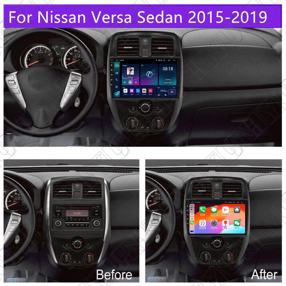 10.1 For 15-19 for Nissan Versa Sedan Stereo Radio GPS Nav Head Unit Wifi FM Player