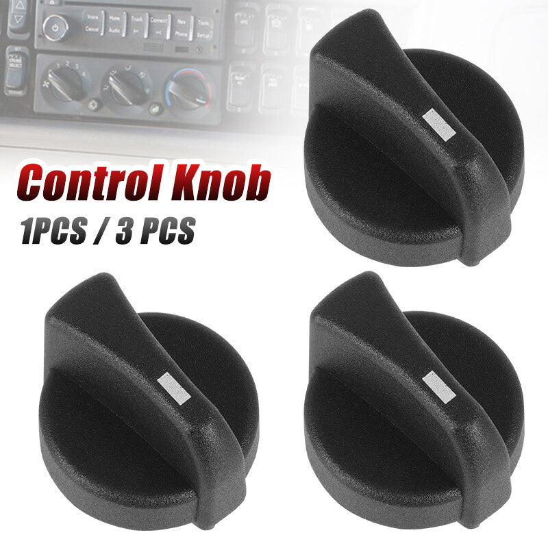 3X Heater A/C Mode Climate Control Knob 121-0001-000 fit For 1987-2011 Peterbil