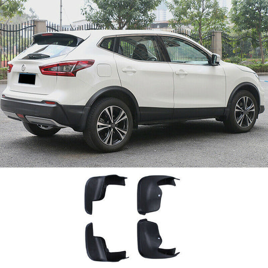 4P for Nissan Rogue Sport 2017-2021 Black Mud Flaps Fender Splash Mudflap Guards