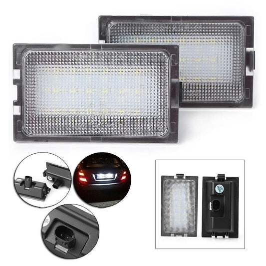 LED Rear Number License Plate Light Fit Land for Range Rover Discovery Freelander
