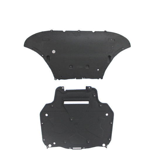 2pcs set Engine splash shield protector Rear  Front Fits 2017 - 2023 for Audi Q7