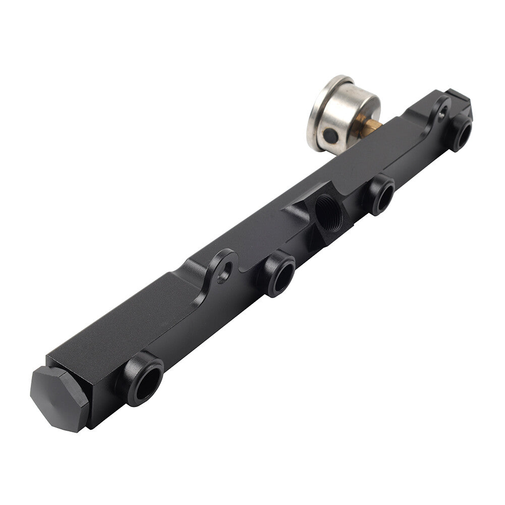 Engine High Flow Fuel Rail with 1/8 NPT Gauge for Honda for Acura K-Series RSX for Civic
