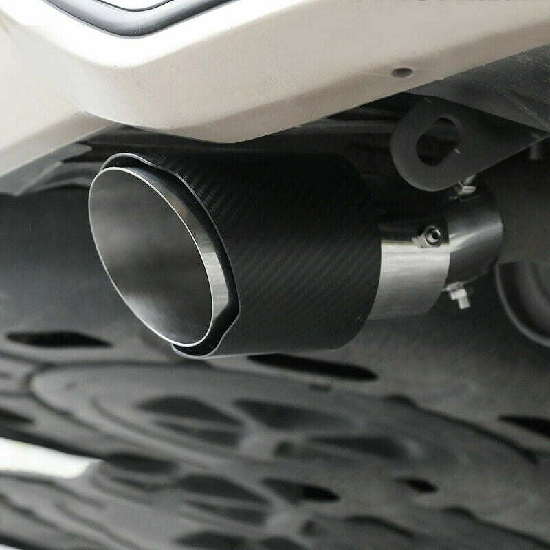 for Toyota Highlander 2020-2023 Carbon Fiber Exhaust Pipe Muffler Tip Tail Pipe