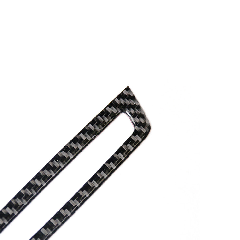 Carbon Fiber Button Control Decorative Cover Trim for BMW 6 Series F12 F13 11-18