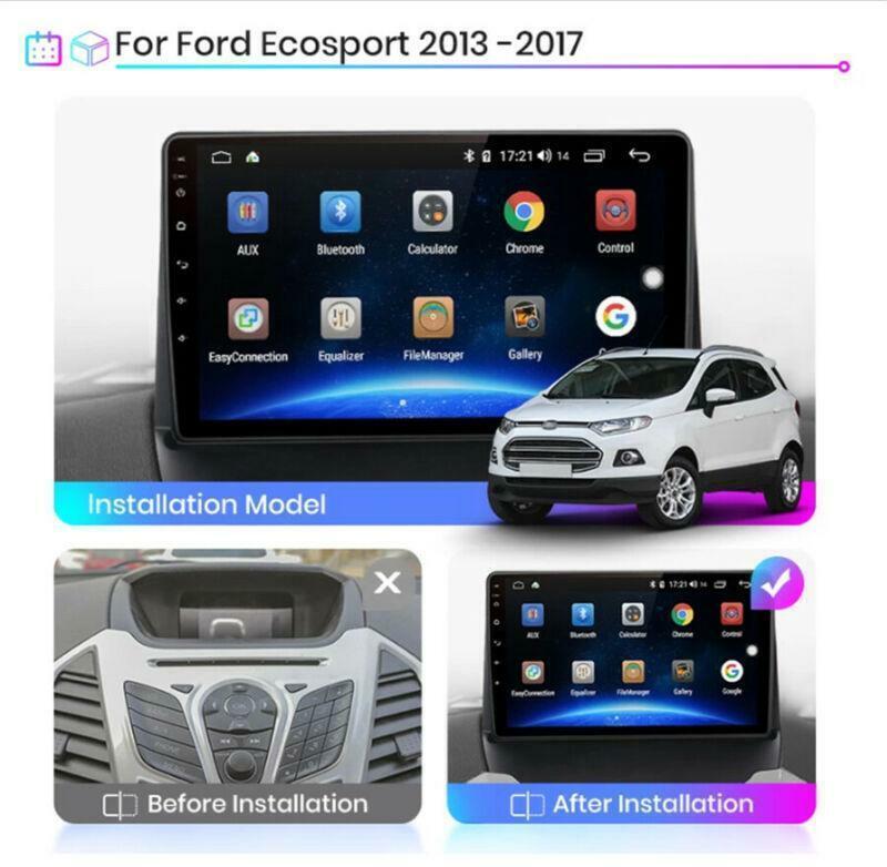 For 13-17 for Ford Ecosport 9 Android 10.1 Stereo Head Unit Radio Player Navigation