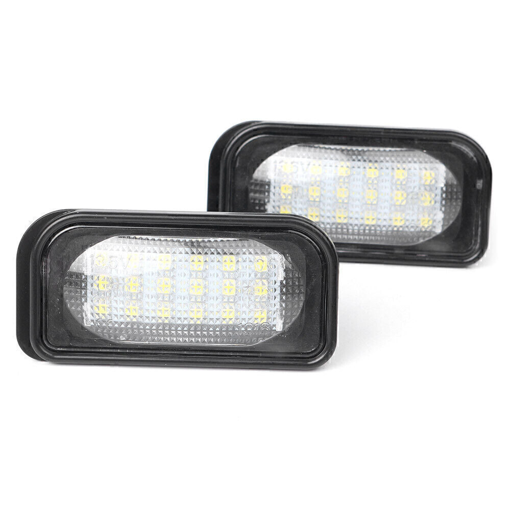 for Mercedes Benz W203 4D 00-07 2x Car LED License Plate Number Light