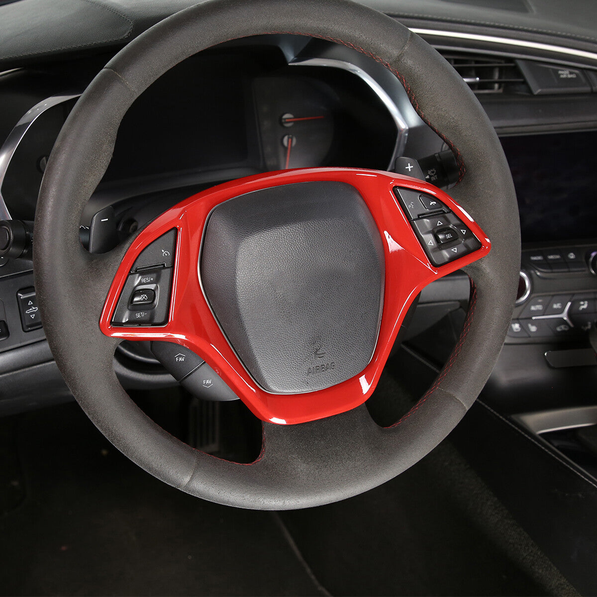 ABS carbon fiber center gear shift cover trim for BMW 3 Series 2013-19 USA