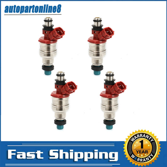 4PCS for Toyota 4Runner Pickup T100 89-95 22RE 2.4L 23250-35040 Fuel Injectors