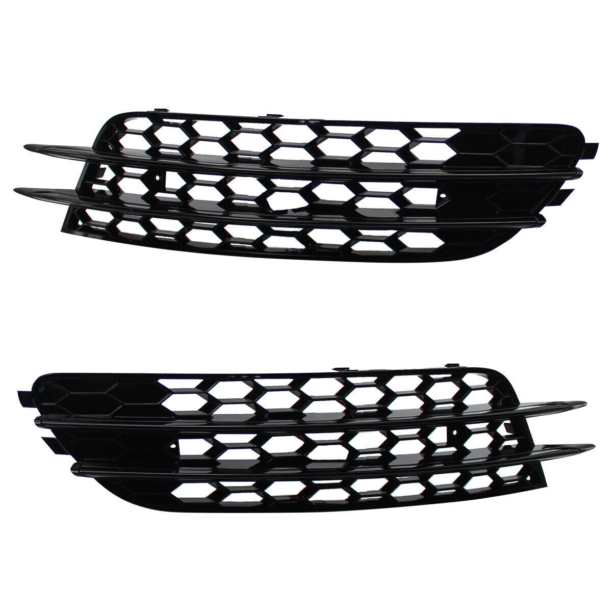 2¡Á F¨¹r for Audi A6 C7 2012-2015 L¨¹ftungsgitter Sto?f?nger Nebelscheinwerfer Gitter
